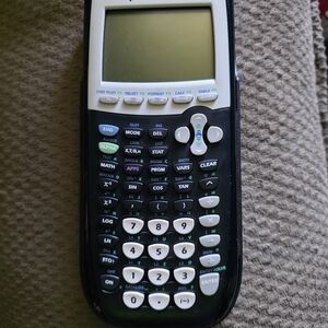 Texas Instruments Black and White Graphing Calculator